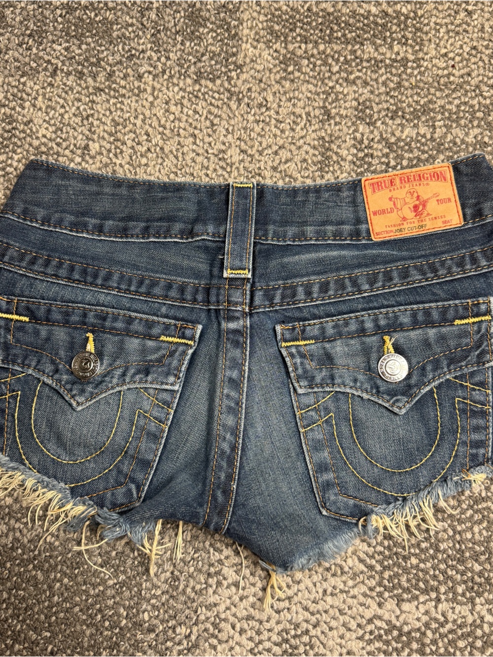 True Religion Jeans Shorts Joey Size 25